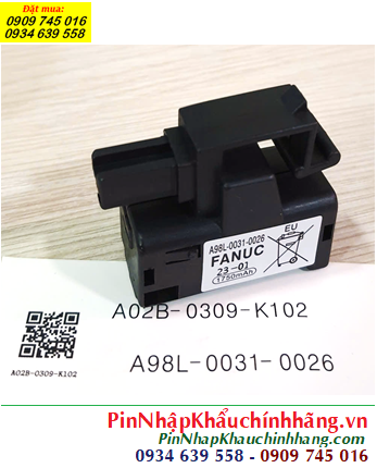 FANUC A02B-0309-K102; Pin nuôi nguồn A02B-0309-K102 chính hãng, Xuất xứ NHẬT
